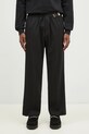 Aries wool blend trousers Tailored Slacker Pant with elastane black AR3020002