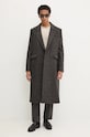 Theory jeansy O0774213 szary AW24