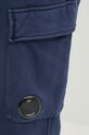 Хлопковые спортивные штаны C.P. Company тёмно-синий 17CMSP062A006372R