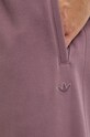 Хлопковые спортивные штаны adidas Originals розовый IY2235
