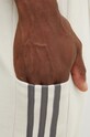 adidas pantaloni de trening din bumbac Essentials bej IW7682