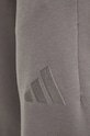 Oblečenie Bavlnené tepláky adidas All SZN IY6562 sivá