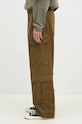DARKPARK pantaloni de bumbac Jeffrey MTR36.FAP05.0061 verde AW24