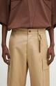 DARKPARK cotton trousers Saint beige MTR19.FAC46.0085
