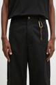 DARKPARK pantaloni de bumbac Saint negru MTR19.FAC48.0099