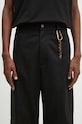 DARKPARK pantaloni de bumbac Saint negru MTR19.FAC48.0099