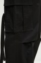 DARKPARK pantaloni de bumbac Saint MTR19.FAC48.0099 negru