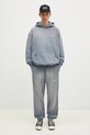 Bavlnené tepláky Represent Patron Of The Club Sweatpant sivá MLM4278.46