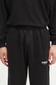 Βαμβακερό παντελόνι Represent Represent Owners Club Sweatpant μαύρο OCM41116.001