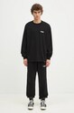 Βαμβακερό παντελόνι Represent Represent Owners Club Sweatpant OCM41116.001 μαύρο