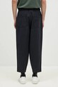 Одяг Бавовняні штани Barbour Grindle Relaxed Canvas Trouser MTR0721 темно-синій