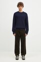 Вельветові штани Norse Projects Aros Regular Wide Wale Corduroy Chino N25.0407.2022 коричневий