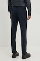 Oblečenie Vlnené nohavice HUGO 50446520 tmavomodrá