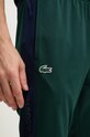 Lacoste pantaloni della tuta verde XH1798