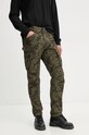 G-Star pantaloni de bumbac potrivit verde D02190.D553
