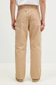 Abbigliamento Human Made pantaloni in cotone Washed Duck Work Pants HM28PT011 beige