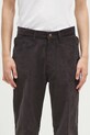 Needles pantaloni in velluto a coste Straight Jean violetto PU217