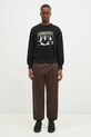 Хлопковые спортивные штаны No Problemo Sweatpant коричневый NP30002.02