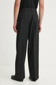 Îmbrăcăminte Études Studio pantaloni din lana H24MMTRO870 negru