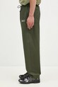 NEIGHBORHOOD pantaloni de bumbac Easy Pants 242TSNH.PTM02 verde AW24