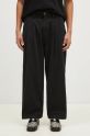 Butter Goods cotton trousers Pleated Trousers cotton black BG243717