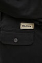 Butter Goods spodnie bawełniane Pleated Trousers czarny BG243717