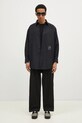 Хлопковые брюки Butter Goods Pleated Trousers BG243717 чёрный