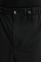 Nanushka pantaloni in misto lana nero NM24FWPA24599