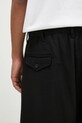 Engineered Garments spodnie z domieszką wełny Oxford Pant czarny 24F1F031.SD045
