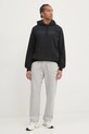 Bavlnené tepláky Hollister Co. KI334.4122.122 sivá AW24