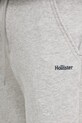 Bavlnené tepláky Hollister Co. sivá KI334.4122.122