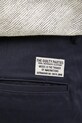 Wacko Maria cotton trousers Double Pleated Chino Trousers navy 24FW.WMP.PT02