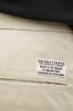 Pamučne hlače Wacko Maria Double Pleated Chino Trousers bež 24FW.WMP.PT02
