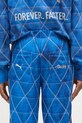 Tepláky Puma Puma x A$AP ROCKY Quilted 631123 modrá