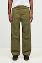 Maharishi pantaloni de bumbac Dpm: Sparse Bonsai Snopants drept verde 5340.OLIVE