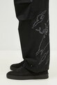Бавовняні штани Maharishi Bonsai Landscape Loose Snopants чорний 5346.BLACK