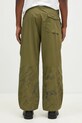 Одежда Хлопковые брюки Maharishi Bonsai Landscape Loose Snopants 5346.OLIVE зелёный