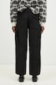Îmbrăcăminte Maharishi pantaloni de bumbac Asym Cargo Track Pants 5307.BLACK negru