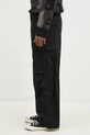 Maharishi pantaloni de bumbac Original Cargo Snopants Loose 5300.BLACK negru AW24