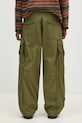 Îmbrăcăminte Maharishi pantaloni de bumbac Original Cargo Snopants Loose 5300.OLIVE verde