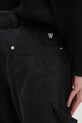 Wood Wood trousers Fed Herringbone Workwear Pants black 30250468