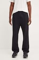 Barrow pantaloni de trening din bumbac F4BWUAFP140 negru AW24