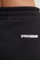 Sprayground pantaloni della tuta di cotone SP515 nero