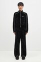 Martine Rose velour sweatpants Wide Leg Trackpant 165WF04001 black