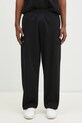 Pangaia pantaloni de trening tricotaj negru 10002239