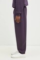 Îmbrăcăminte Pangaia pantaloni de trening din bumbac 10001759 violet