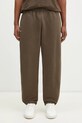 Pangaia pantaloni de trening din bumbac bumbac verde 10001759