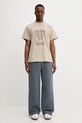 Abbigliamento Pangaia pantaloni tuta di cotone 10002311 grigio