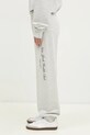 Sporty & Rich pantaloni della tuta NY Health Club grigio PA036506043GY03