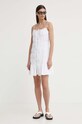 Résumé rochie din bumbac BernadetteRS Short Dress 121691175 alb AW24